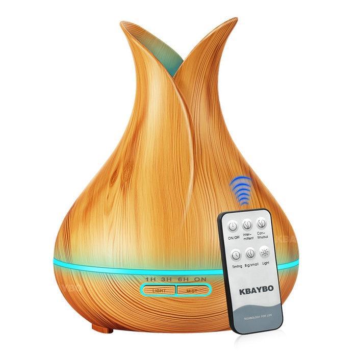 Midificador de Ar USB Madeira & Difusor De Óleo Essencial